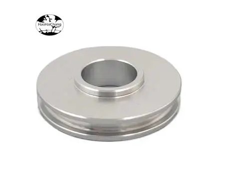 HHC-ACT-03 No-Standard Custom precision Aluminum pulley bearing pulley