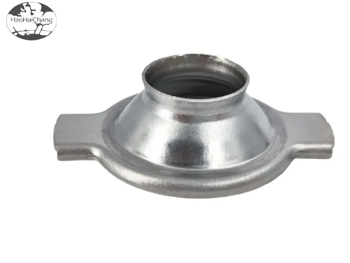 HHC-0365 OEM custom precision stamping parts stainless steel bracket round hole connection components