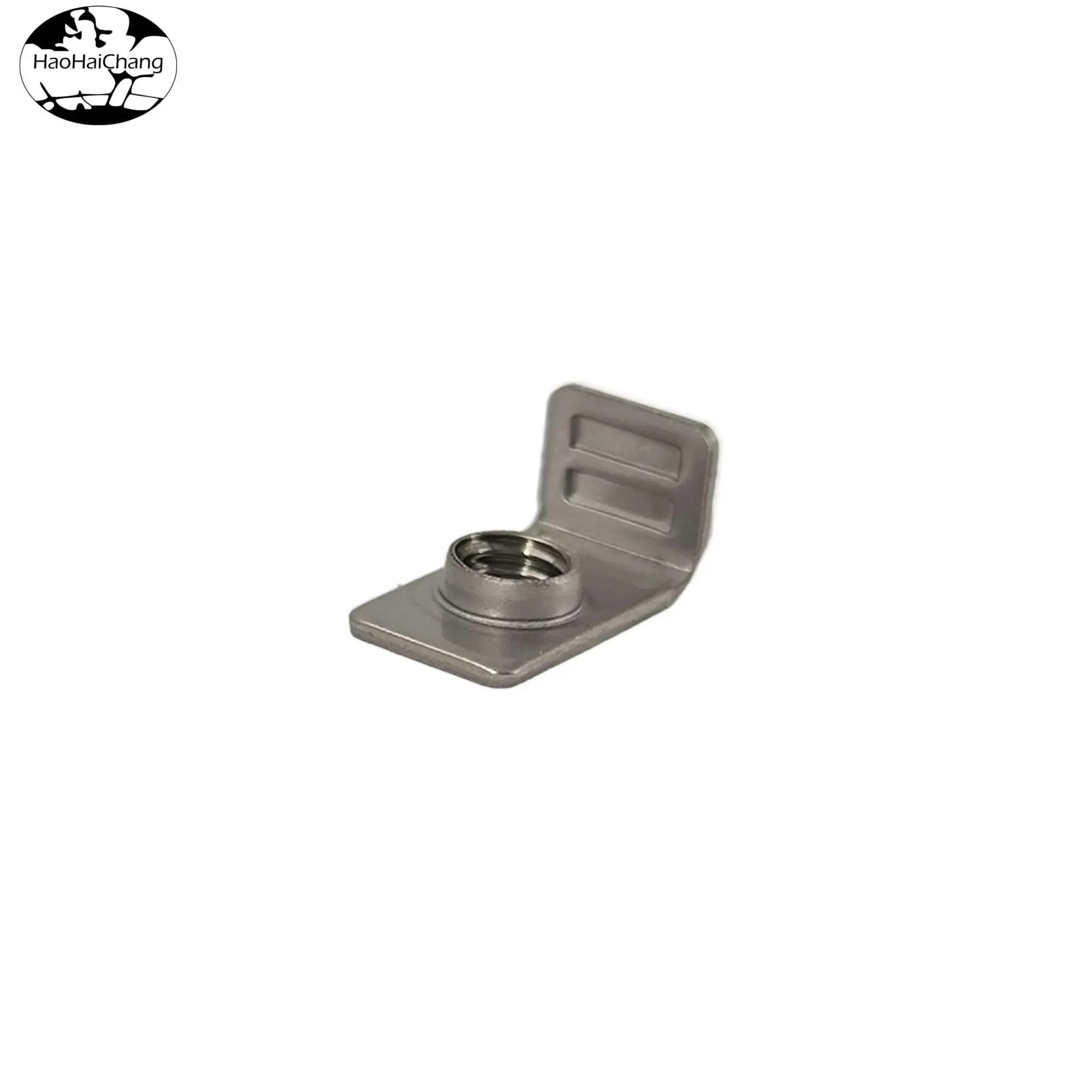 HHC-301 Right Angle Bend M4 Flip Hole Welding Lug