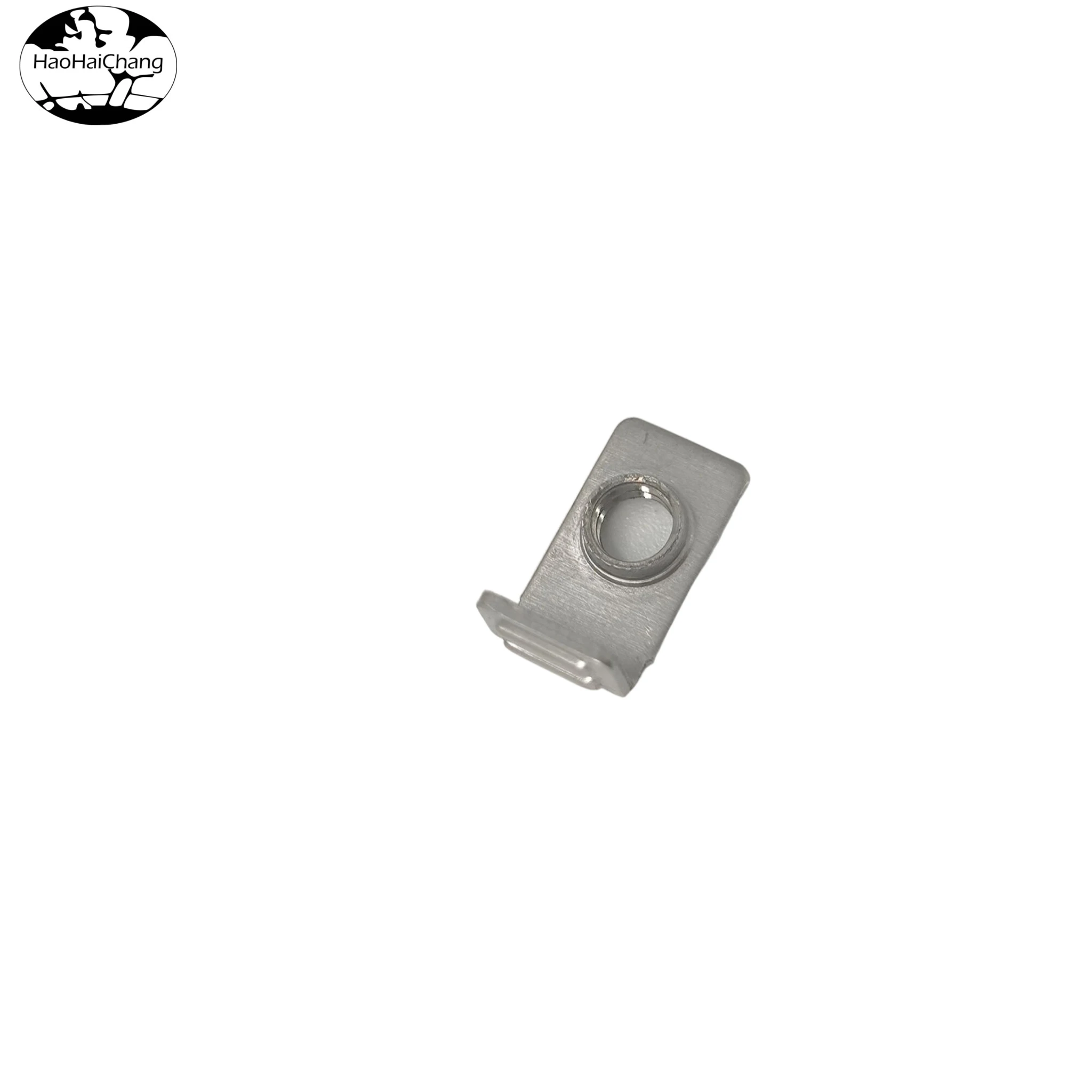 HHC-333 M4 flanged stainless steel right-angle bend terminal welding lug