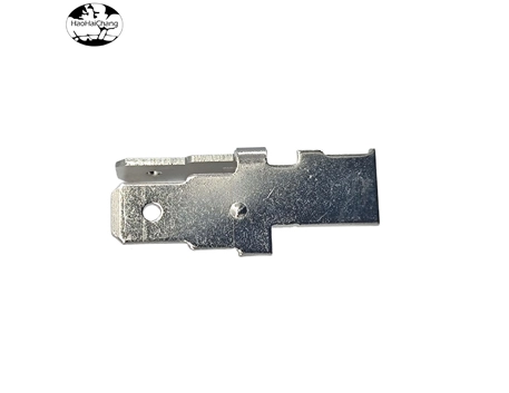 HHC-162 Nickel-Plated Right-Angle Special-Shaped Welding Blade Terminal Strip