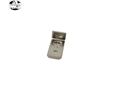 HHC-265 Right Angle 250 Spot Weld Nickel Plated Ground Lug