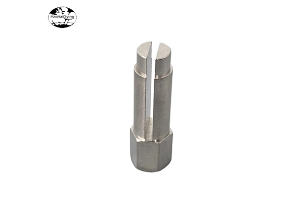 china hhc 1117 hexagon head stainless steel slotted limit shaft pin